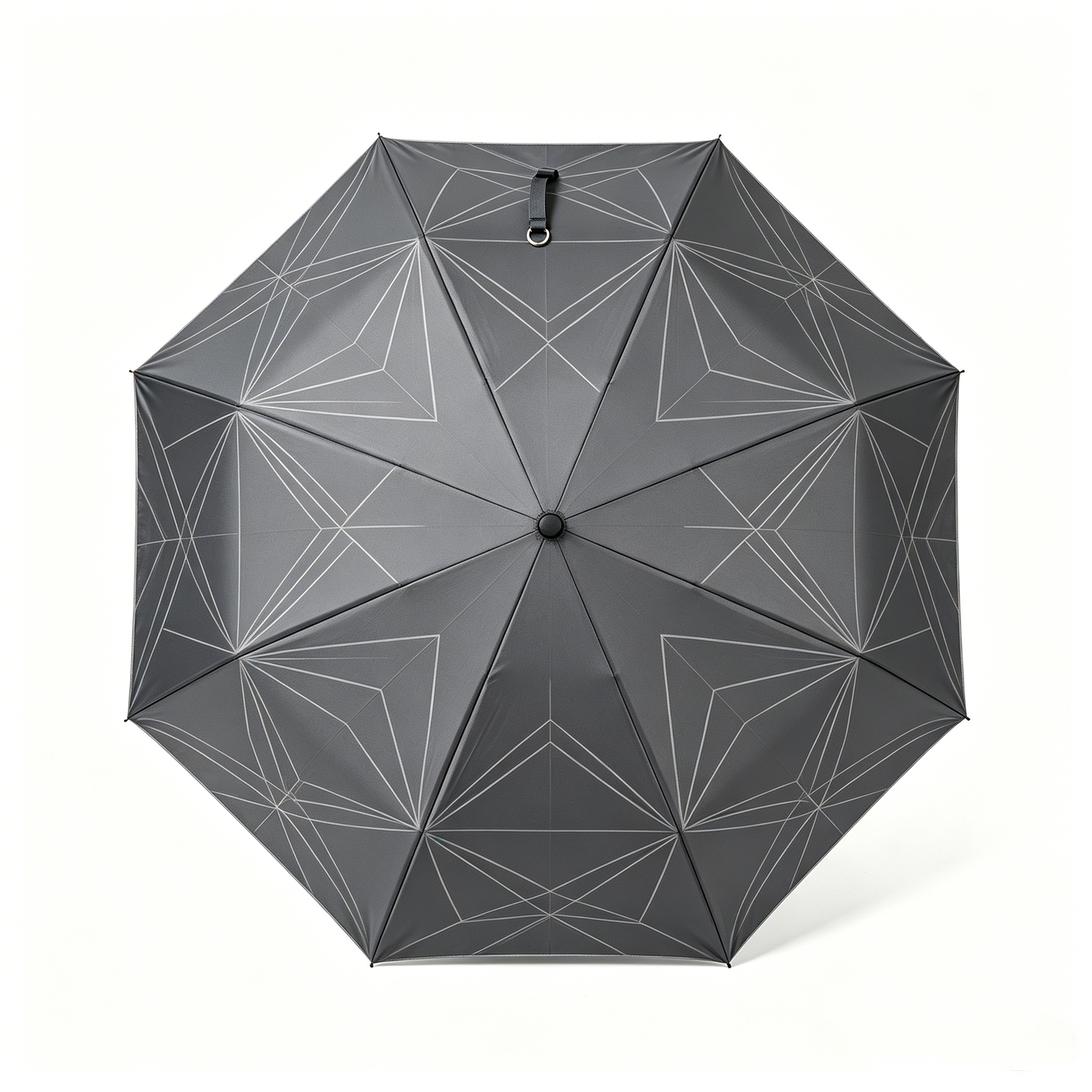 Geometric Grey Umbrella