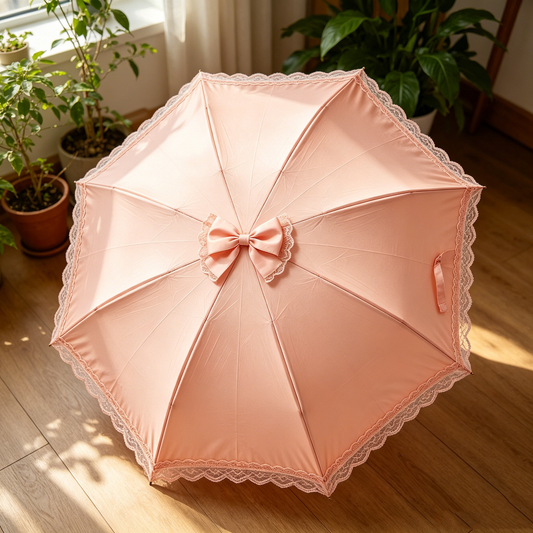 Blush Lace Parasol