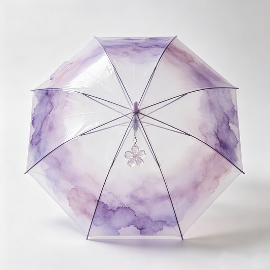 Purple Watercolor Umbrella
